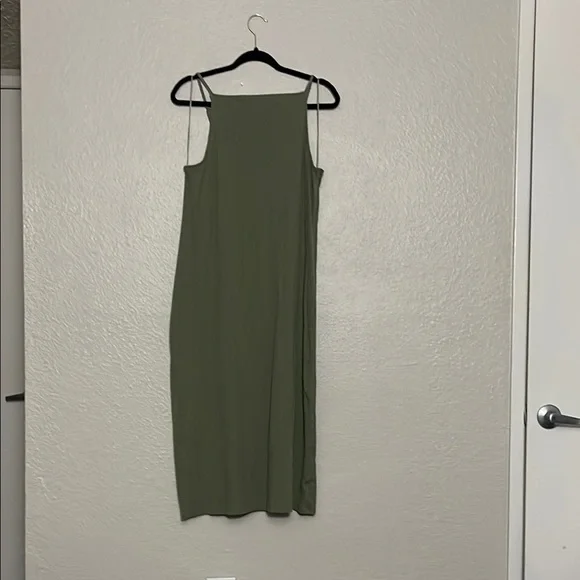 slim fit dress slacks SATIN GATHER BRA BIAS SLIP | OLIVE  THIRD FORM